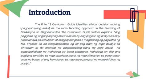 Approaches, Methods and Strategies in Edukasyon sa Pagpapakatao.